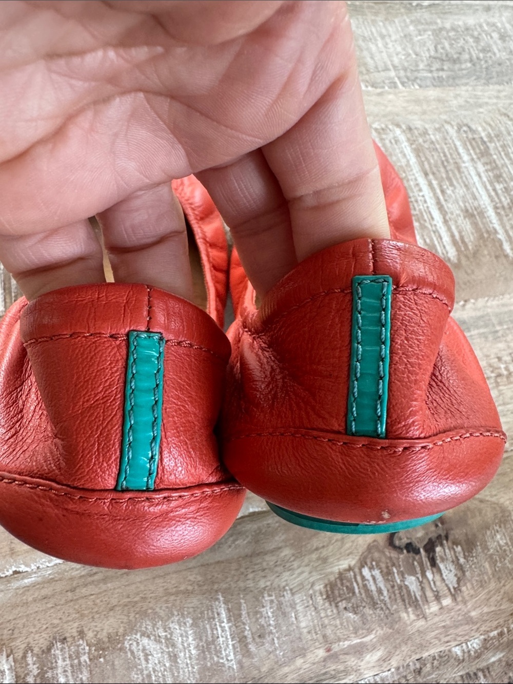 Tieks Leather Ballet Flats Size 7 - Picture 5 of 8